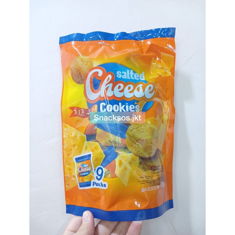 

[90GR Isi 9 PC] NARAYA SALTED CHEESE COOKIES BISKUIT