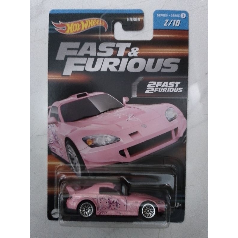 hot wheels fast furious wave 3 Honda s2000 pink