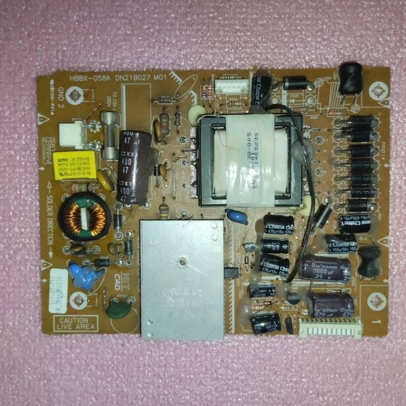 PSU tv led Polytron PLD24D900