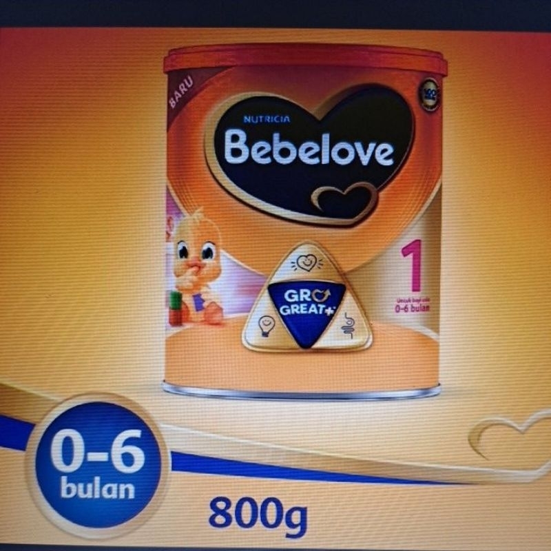Bebelove 1 800 gram susu