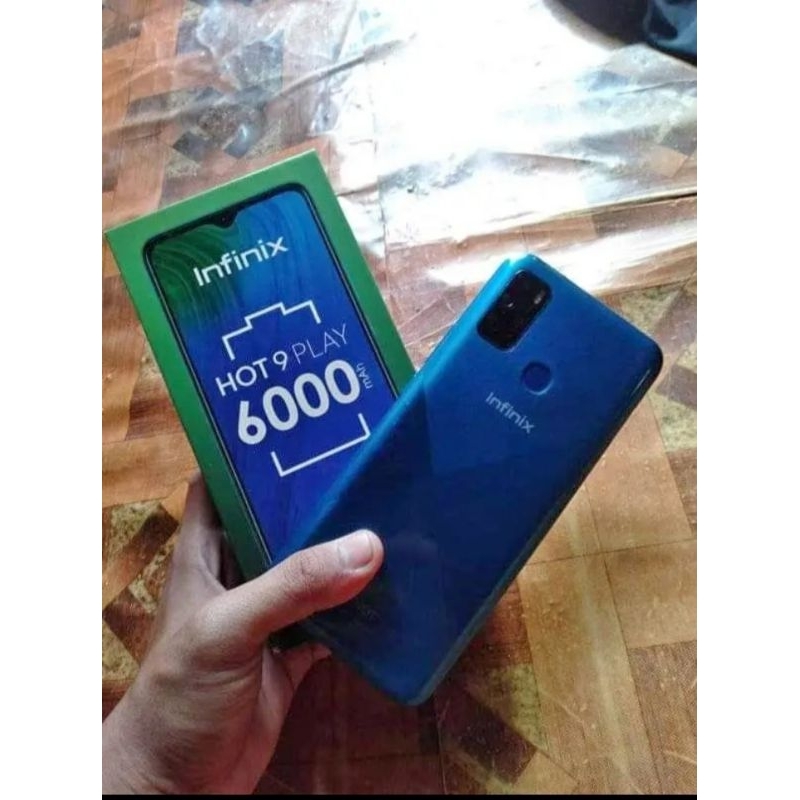 Infinix hot 9play ram 2/32gb second unit only bergaransi 1tahun