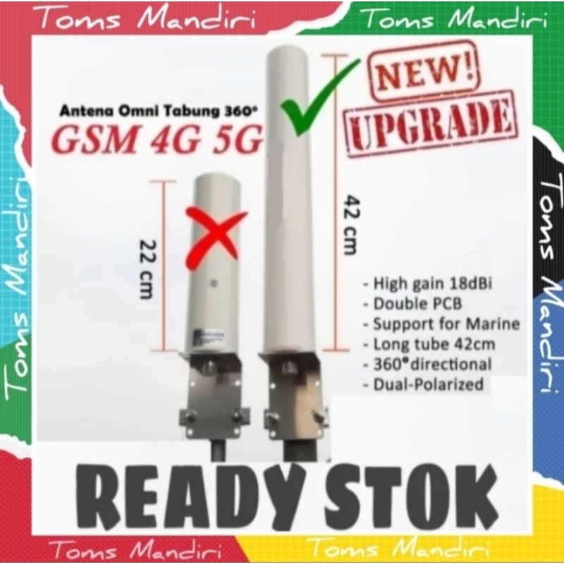 Antena Outdoor / Antena Omni 360° 42 Cm