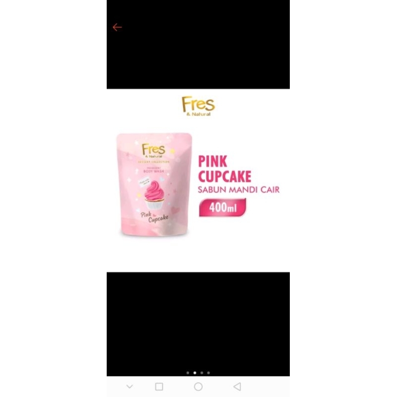 sabun mandi cair fres 400ml