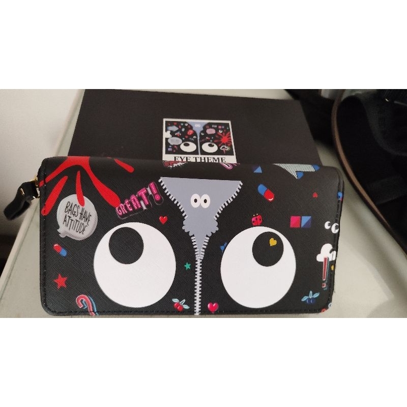 Dompet Eye Theme Huer Black