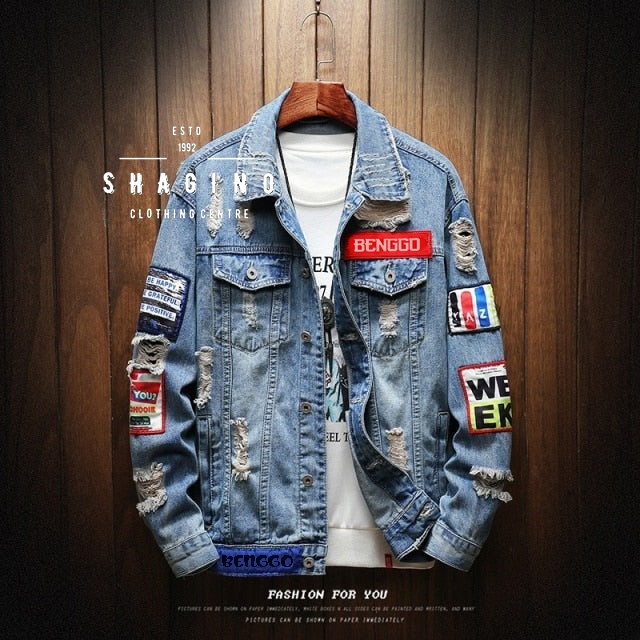 Shagino | Jaket Jeans Terbaru / Jaket Jeans Pria / Jaket Jeans Pria Original / Jaket Jeans Pria Sobe