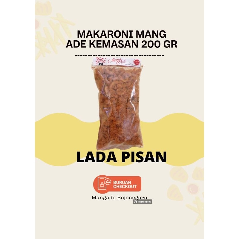 

Mang Ade Makaroni Lada Pisan (200g)