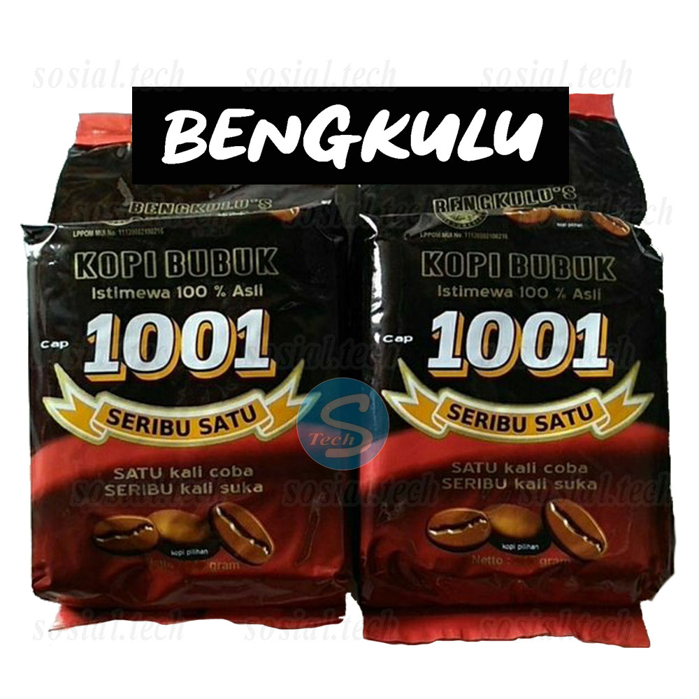 

Kopi 1001 Bubuk 500g Kopi Hitam Robusta 1001 Khas Bengkulu Asli Coffe Robusta