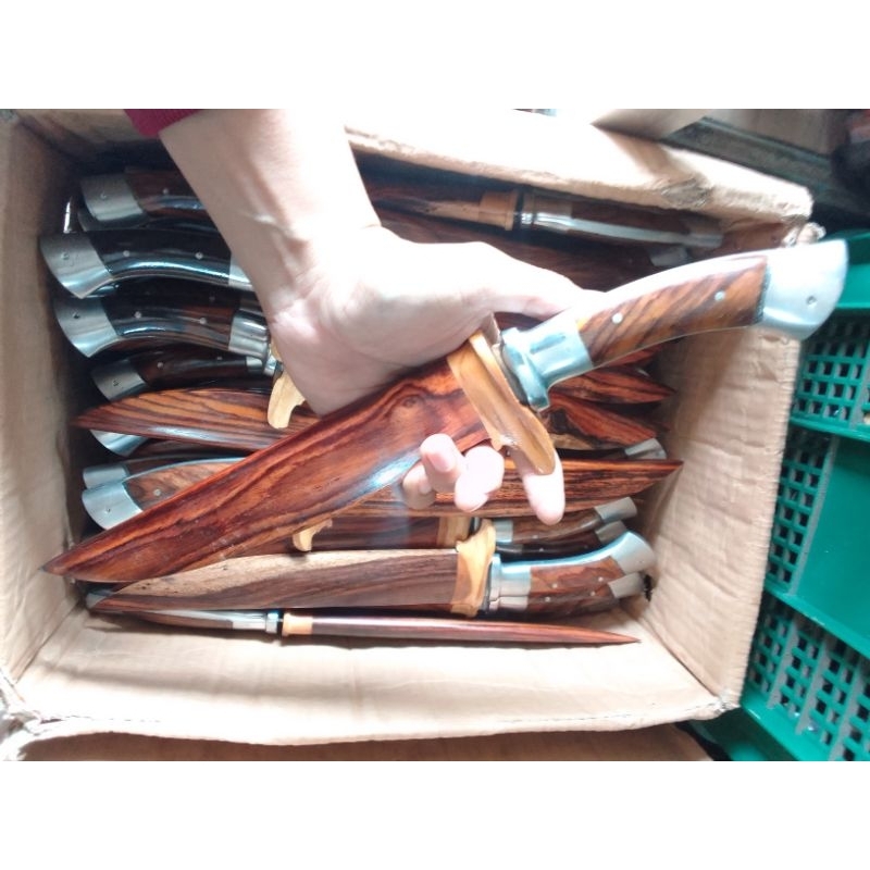 

Set pisau dapur hss sonokeling