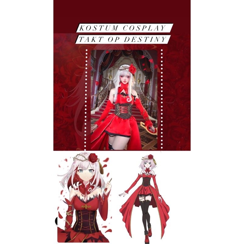 Kostum cosplay Takt Op Destiny