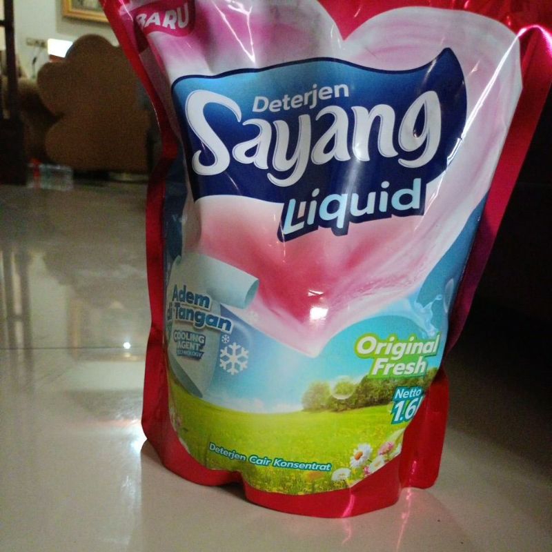 detergen cair sayang liquid 1.6 liter original Fresh