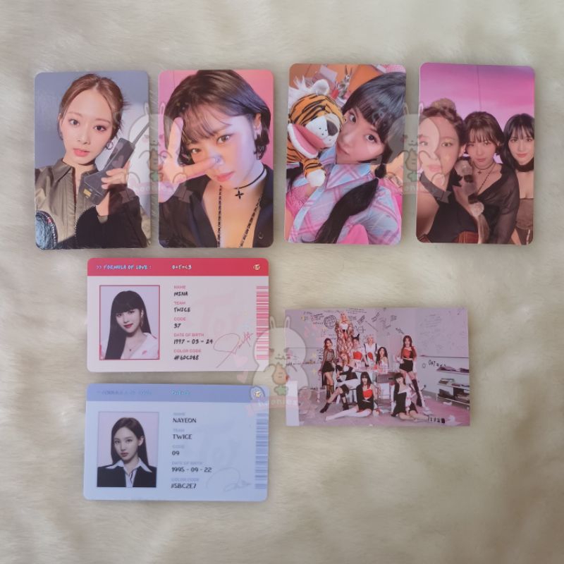Photocard Twice Official