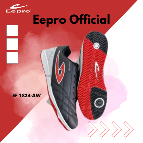 Sepatu Futsal Eepro EF1824-AW (Putih/Hitam) TERBARU 