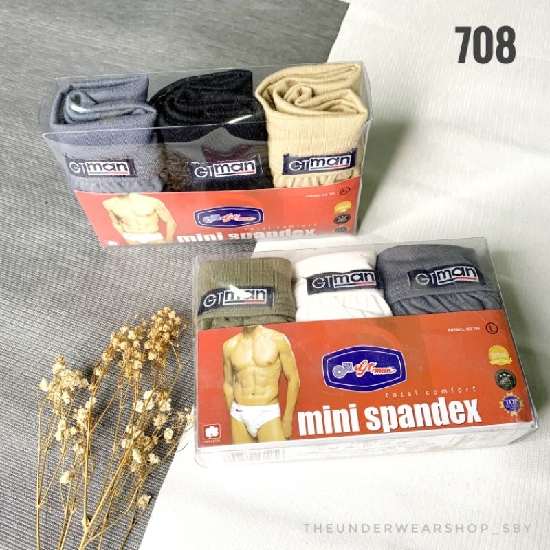 GT MAN - 708 - 3 PCS