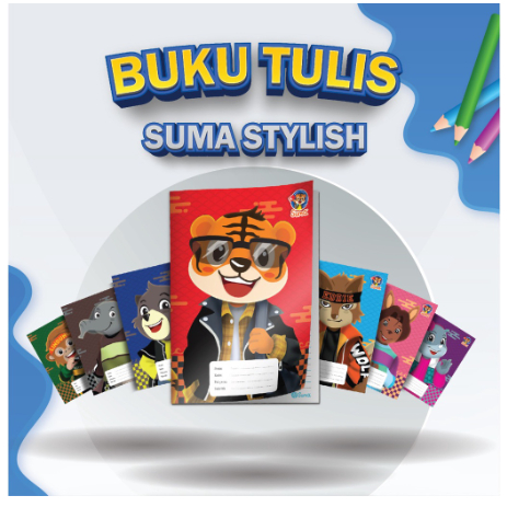 

Buku Tulis Suma KECIL - SUMA STYLISH