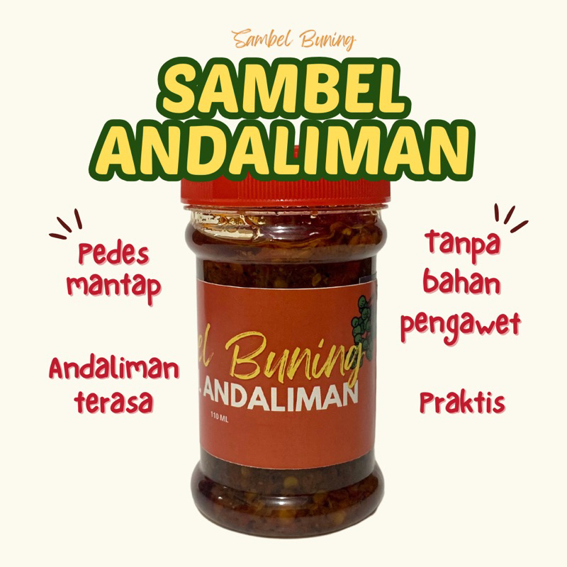 

SAMBEL BUNING - SAMBAL ANDALIMAN