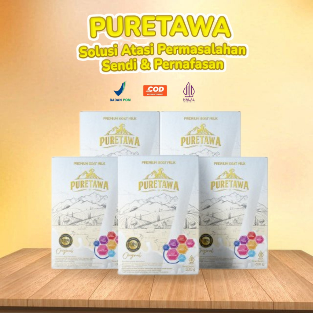 

PURETAWA Susu Kambing Etawa Murni Berkhasiat Untuk Menjaga Kesehatan Tulang Dan Sendi