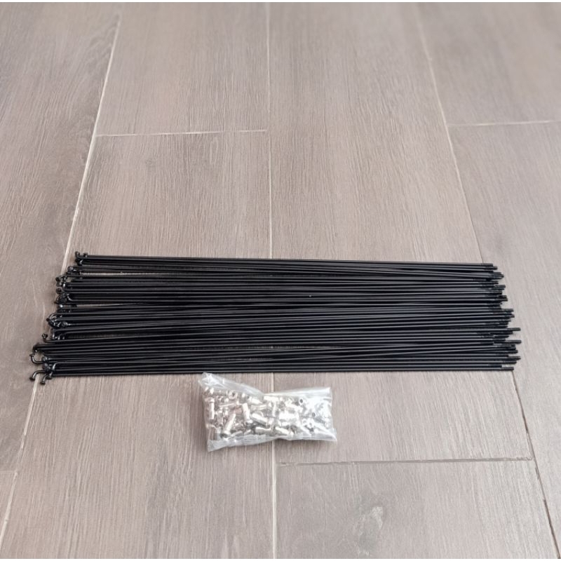 Jari - jari Stainless 14G x 292 mm United Black