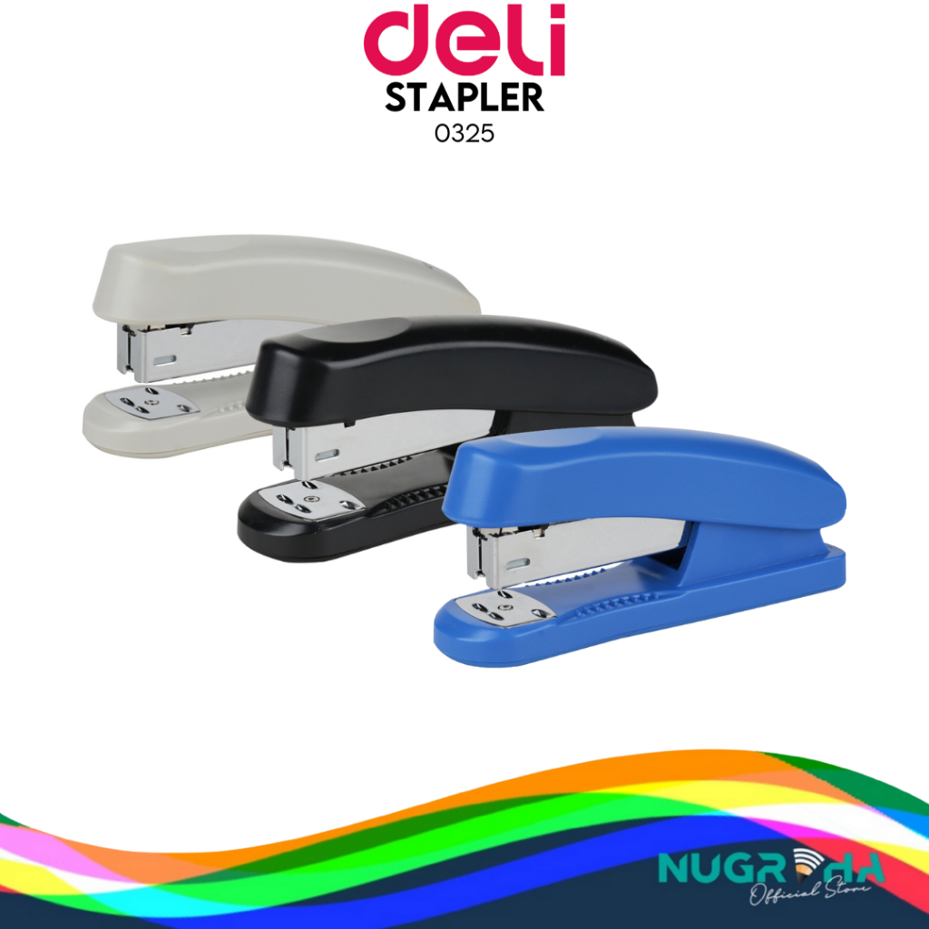 

STAPLER STAPLES BESAR NO.3 HD-50 DELI 0325 24/6 26/6 HEKTER STEPLER