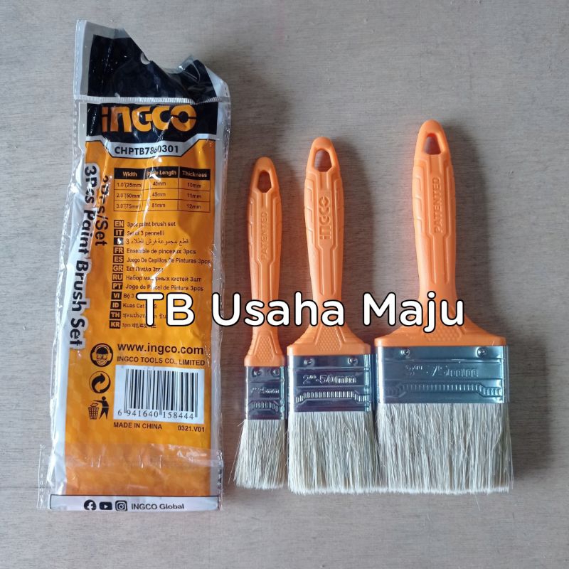 

Kuas Cat 1" 2" 3" INGCO