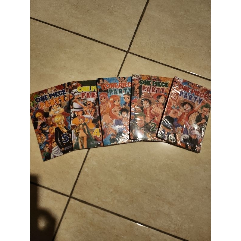 Komik One Piece Party set vol 1-7 segel ori