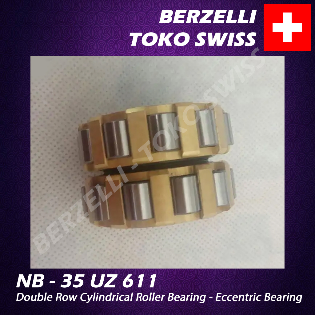 NB – 35UZ 611 Double Row Cylindrical Roller Eccentric Bearing