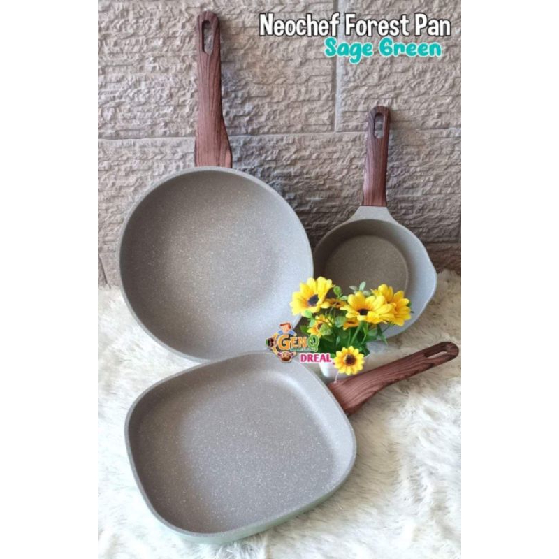 NEOCHEF FOREST PAN SET  panci wajan kekinian