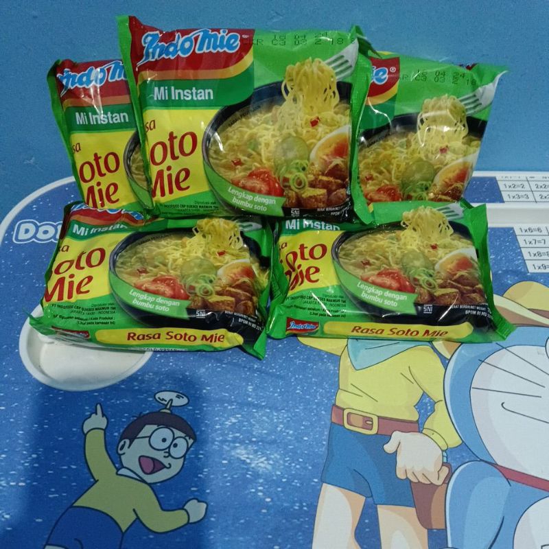 

Paket Indomie Soto Mie 5 Pcs x 70g