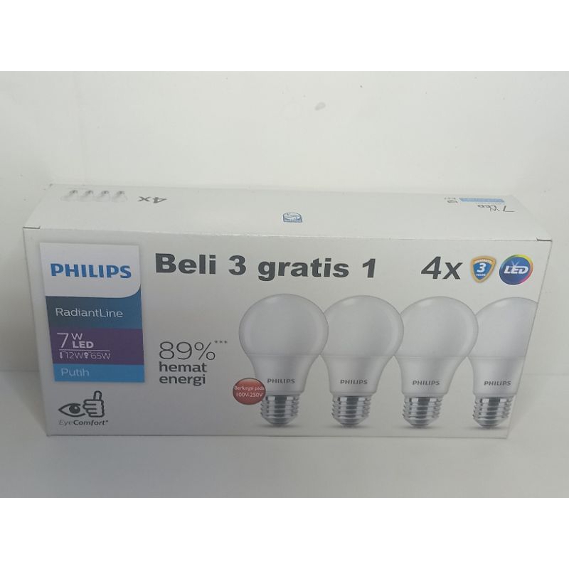 lampu led philips 7 watt