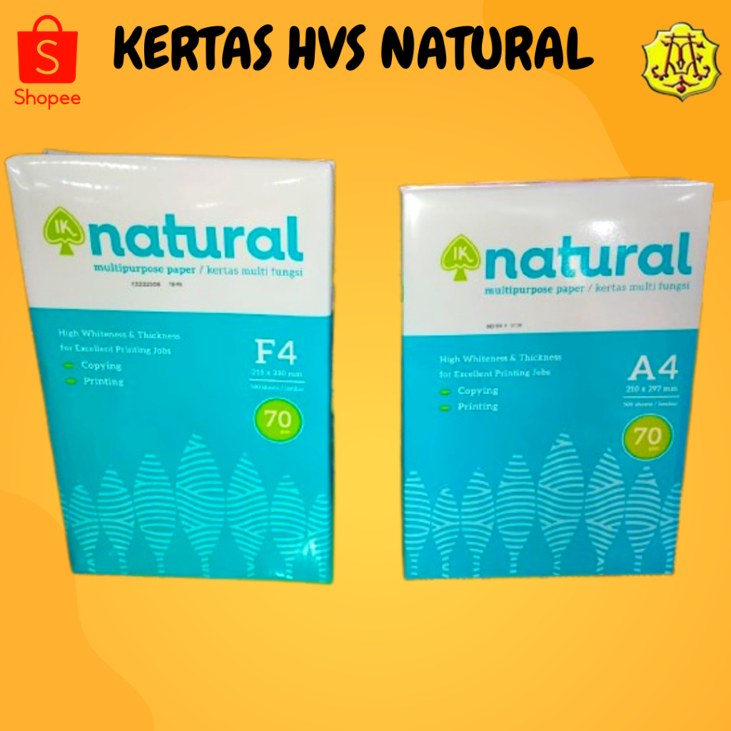 

KERTAS HVS NATURAL