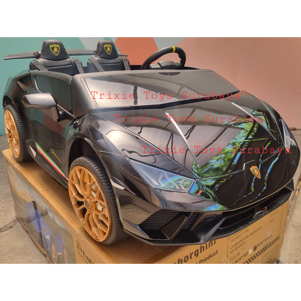 Mobil Aki Anak LICENSED LAMBORGHINI HURACAN 12V NKYZ-037VC
