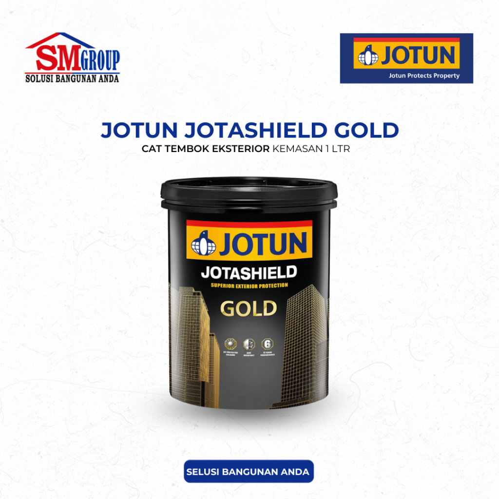 Jotun JOTASHIELD Gold Eksterior - 1 Ltr, Gold