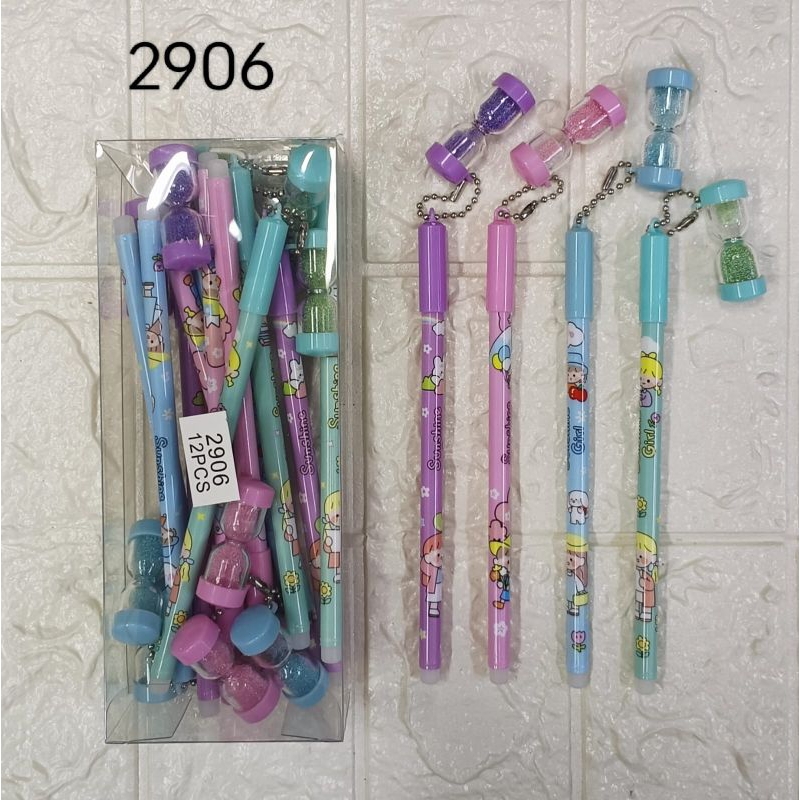 

Pen gel gantungan momo jam pasir