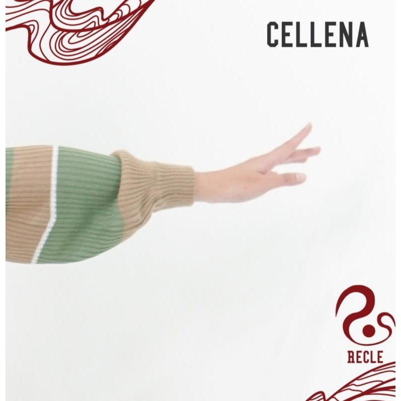 Recle Sweater /Cardigan/ Outer Rajut / Baju Rajut / Knit Wear  Premium Cellena