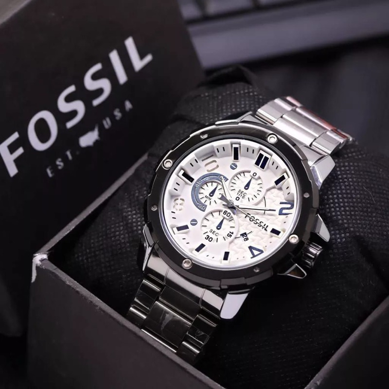 (Brandedbigsalee_) PREMIUM Fosil Jam Tangan Pria