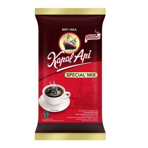 

KOPI ABC SPECIAL MIX 1 PACK ISI 10