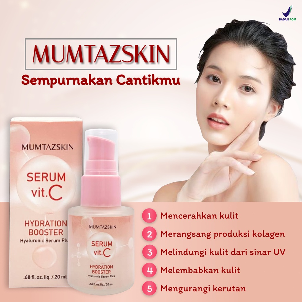 Serum Vitamin C Mumtazskin Resmi BPOM - Serum Vitamin C Wajah Serum Wajah Serum Kulit Kering Serum K
