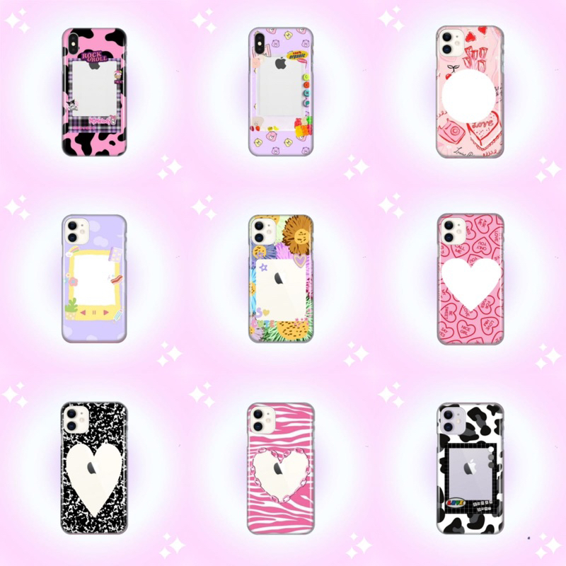 (BACA DESKRIPSI-PRE-ORDER) Softcase Poca Polaroid Case Kpop All Type Android Iphone Paling Murah Ter