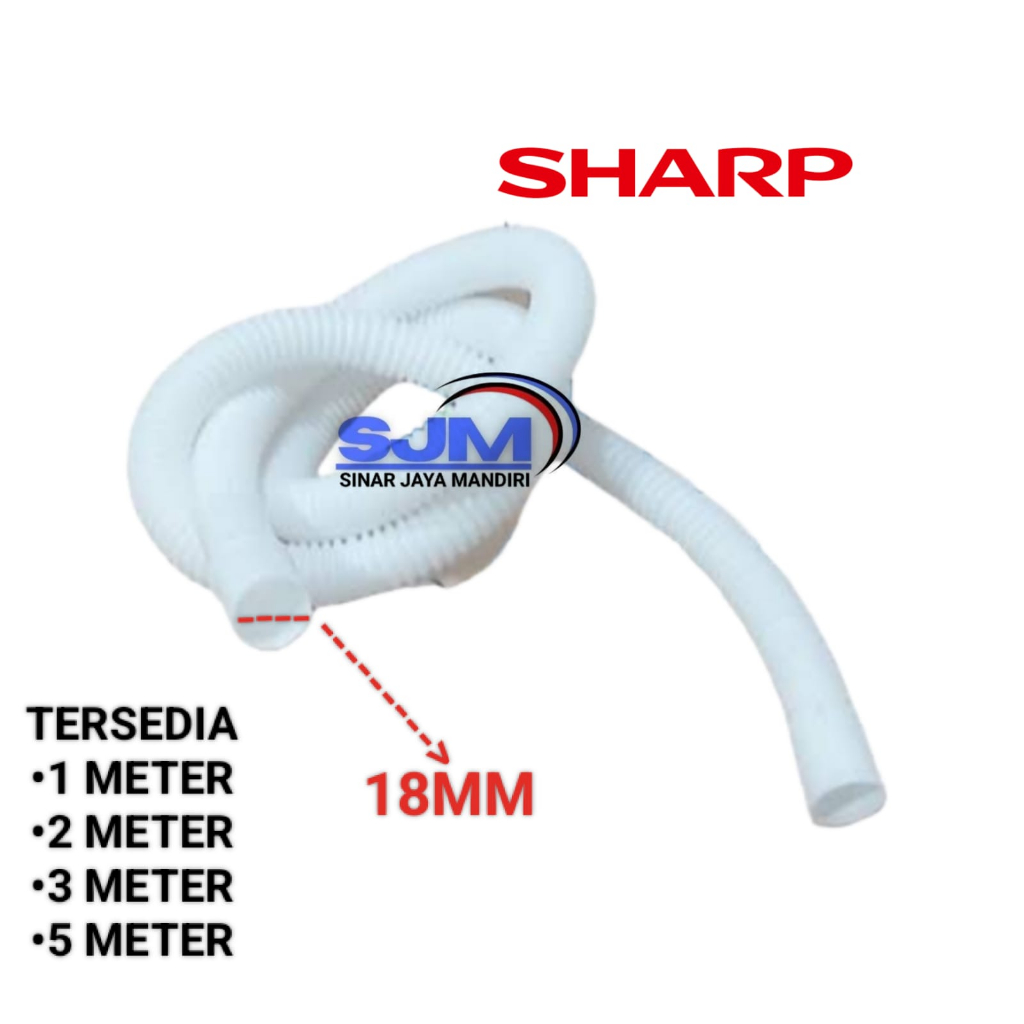 Selang Masuk Air Mesin Cuci Sharp / Selang Inlet Mesin Cuci Sharp 2 Tabung