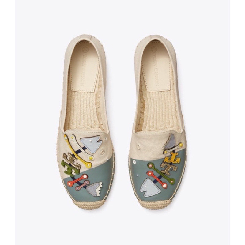 [ORIGINAL 100%] Tory Burch Shoes Fish Espadrille