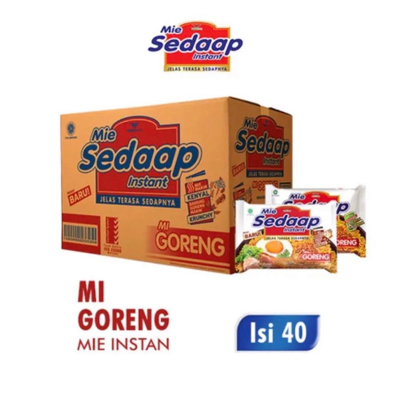 Mie Sedap 1 dus (40 pcs)