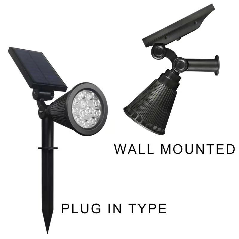Lampu Led Tenaga Surya, Lampu Sorot Luar Ruangan Led Tenaga Surya, Anti Air, Kontrol Lampu Lantai,
