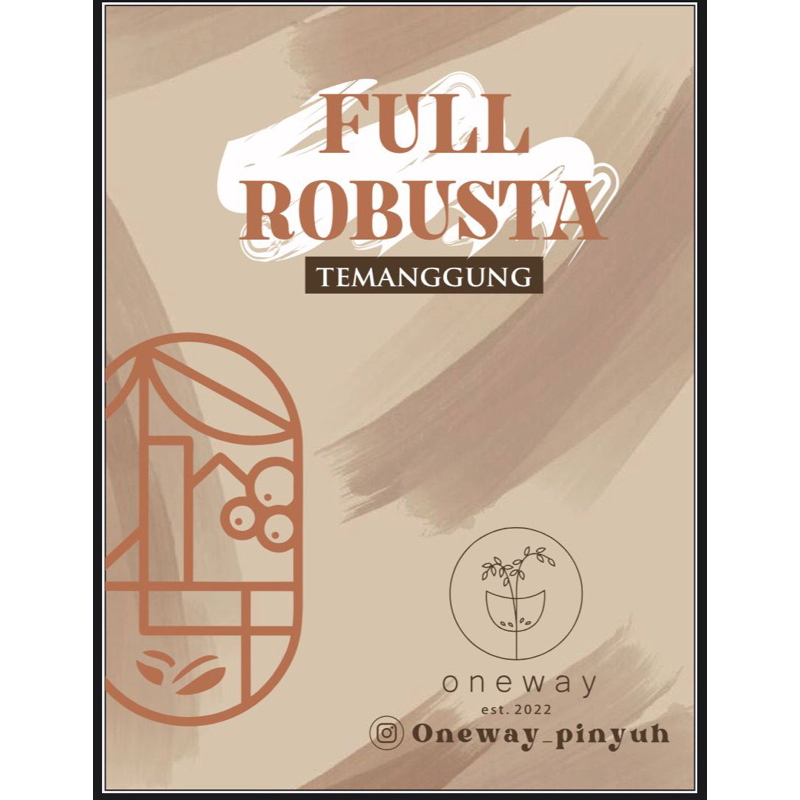 

full robusta premium 1kg (espresso roast)