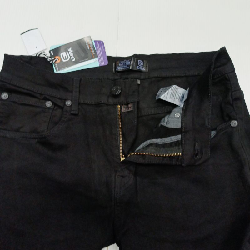 Emba Jeans Celana Hitam / Biru 617 11210 32 ramayana sadang Purwakarta