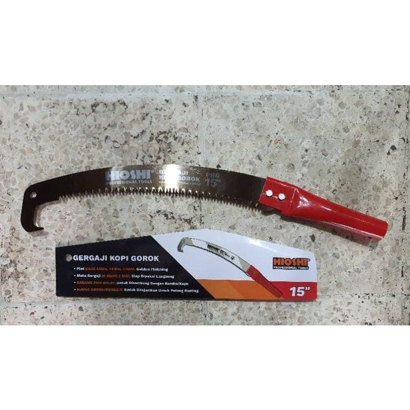 GERGAJI KOPI KAIT HIOSHI KOPI 15" GERGAJI LENGKUNG TAJAM