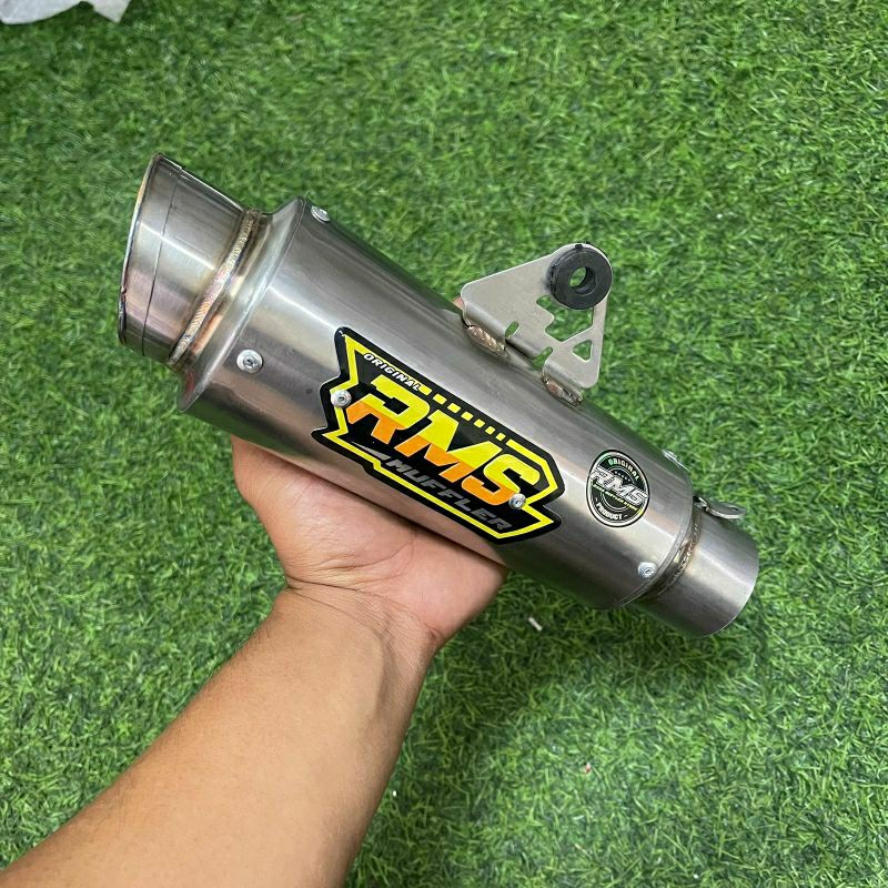 knalpot rms muffler gp pro series tr1 p20 inlet 50 sarangan full