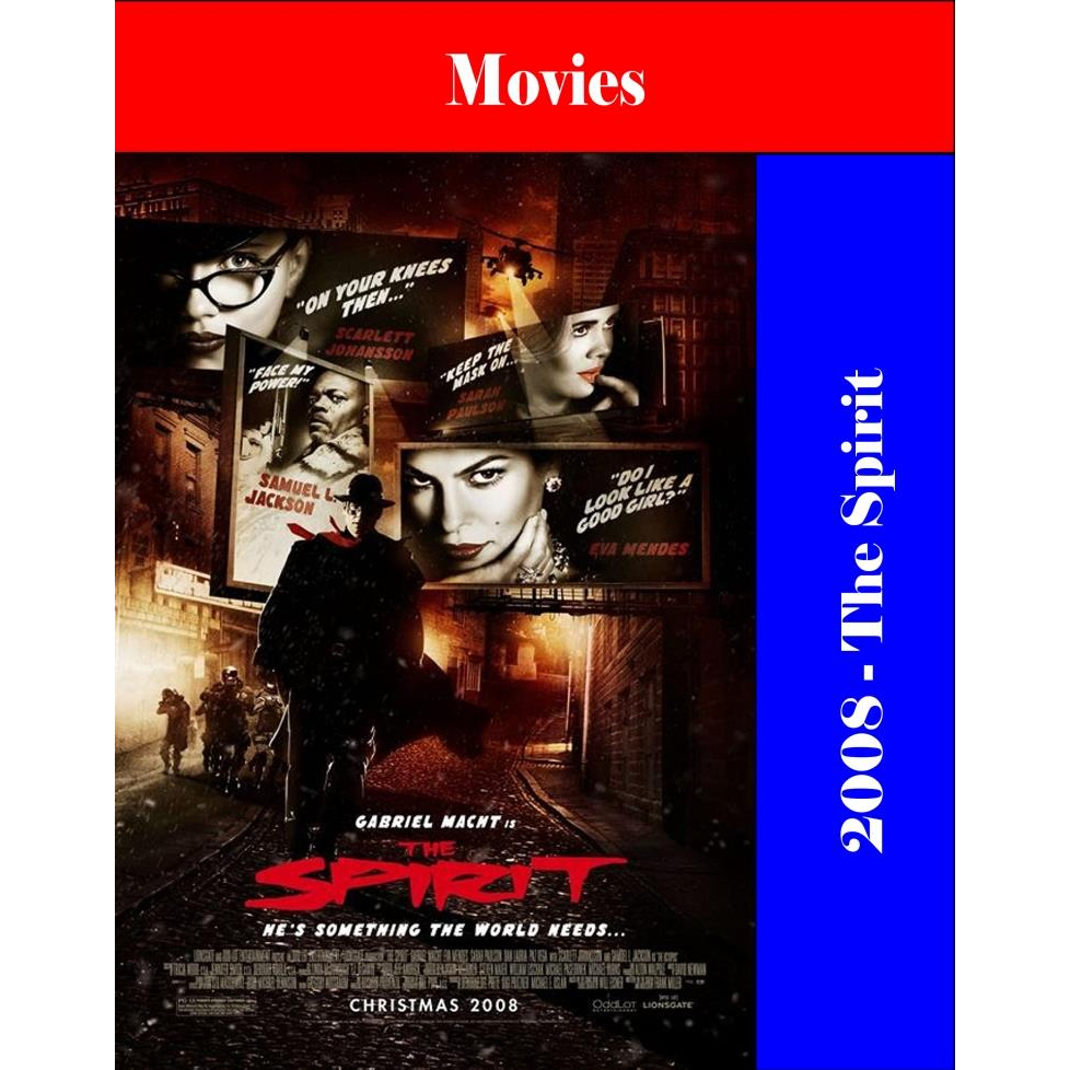 DVD - The Spirit (2008)