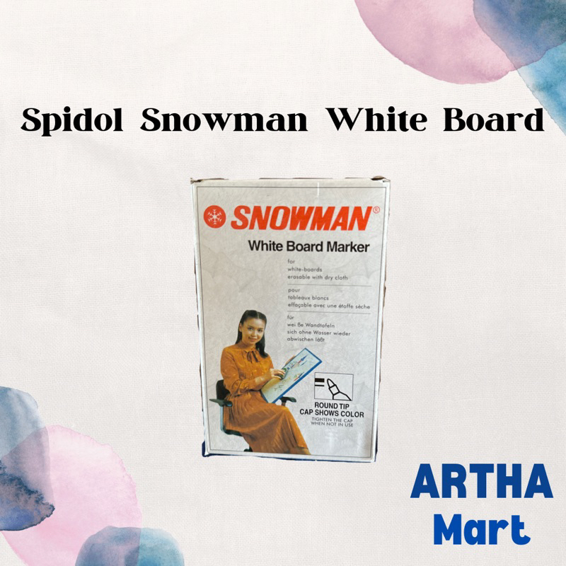 

SNOWMAN - Spidol White Board ABG-12 - Pcs