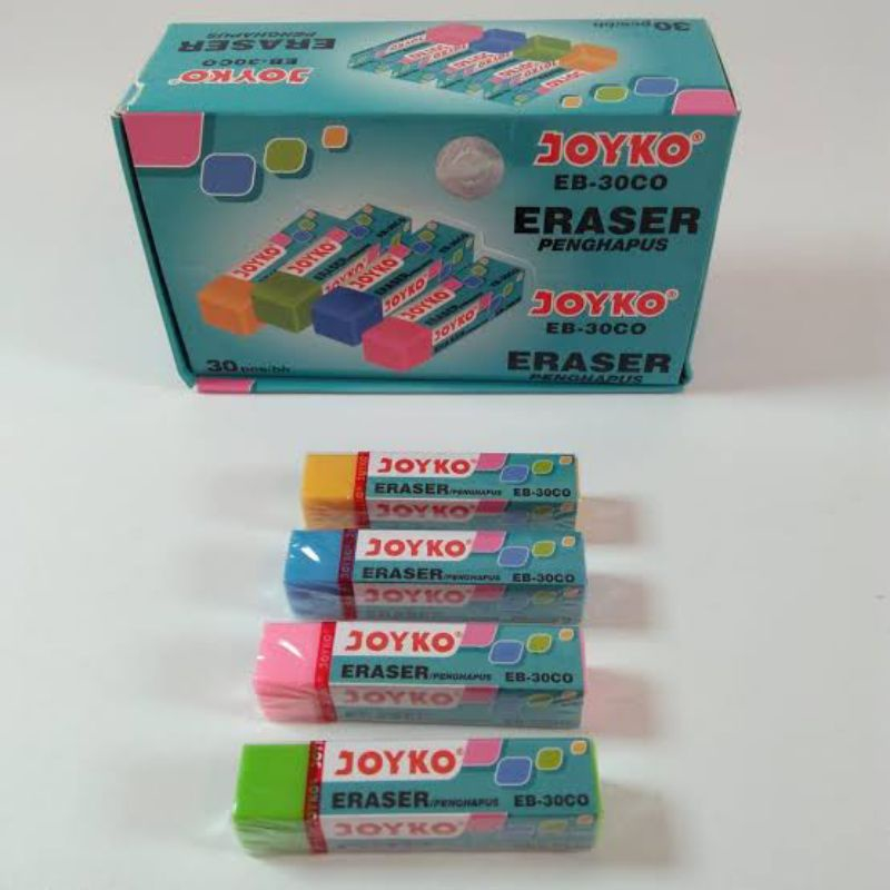 

Penghapus JOYKO EB-30CO Warna (30PCS)