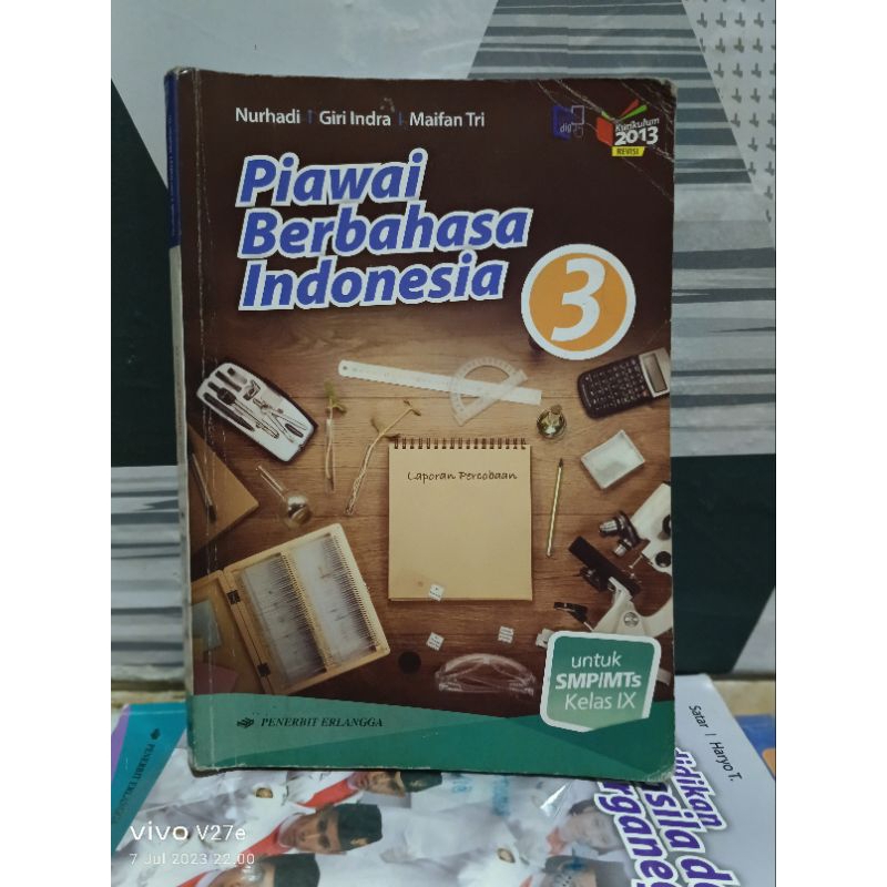 

buku bahasa indonesia kls 3 smp sekend