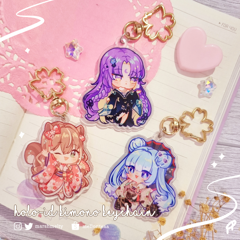 Holo-ID Kimono Keychain